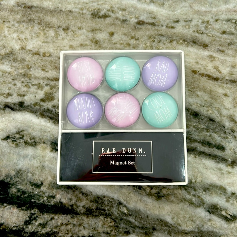 Rae Dunn Pastel Magnet Set